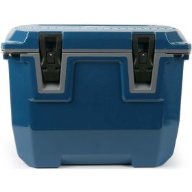 35 qt hard surface high performance cooler with microban blue