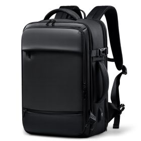 Large Volume Business Travel Luggage Computer Bag (Option: Cool black)