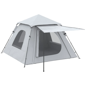 Hiking Traveling Portable Backpacking Camping Tent (Color: As pic show, Type: Style A)