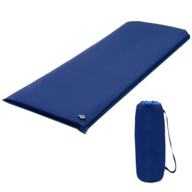 Hiking Outdoor Camping Lightweight Portable Sleeping Pad (Color: Blue, Type: Sleeping Pad)