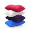 Portable Fold Inflatable Air Pillow Outdoor Travel Sleeping Camping PVC Neck Stretcher Backrest Plane Comfortable Pillow